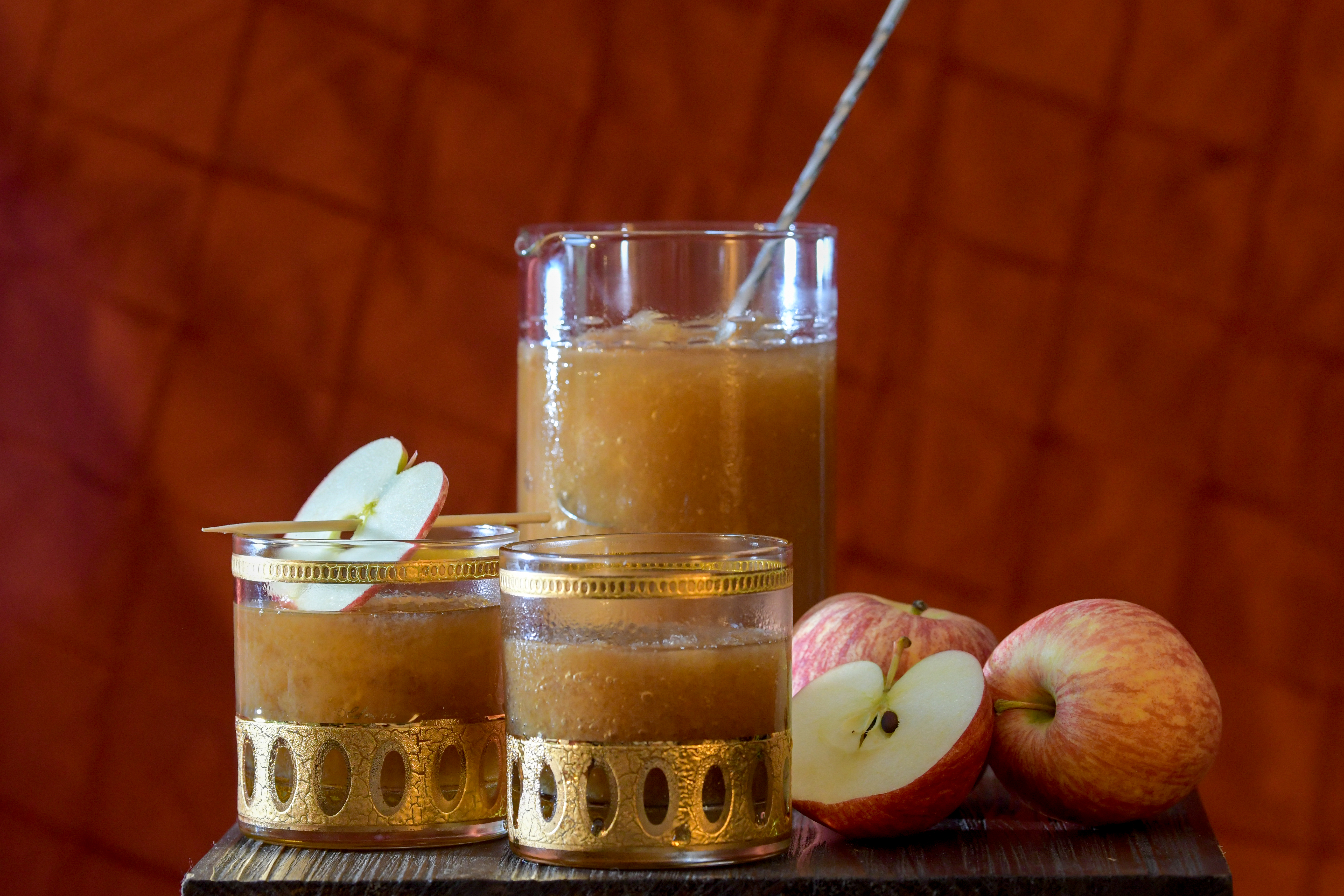 BH Month, Day 14 Bourbon Cider Slush Make & Muddle