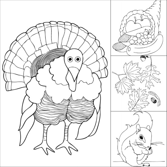 Thanksgiving mickey mouse charlie brown turkeys pumpkins cornucopias and more. Thanksgiving And Fall Coloring Pages Make And Takes