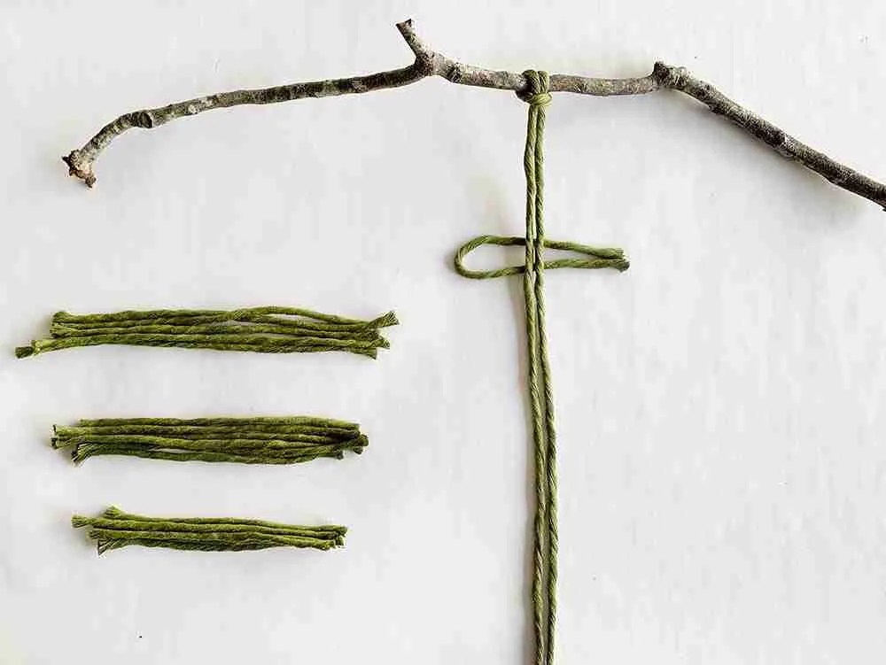 macrame leaves tutorial