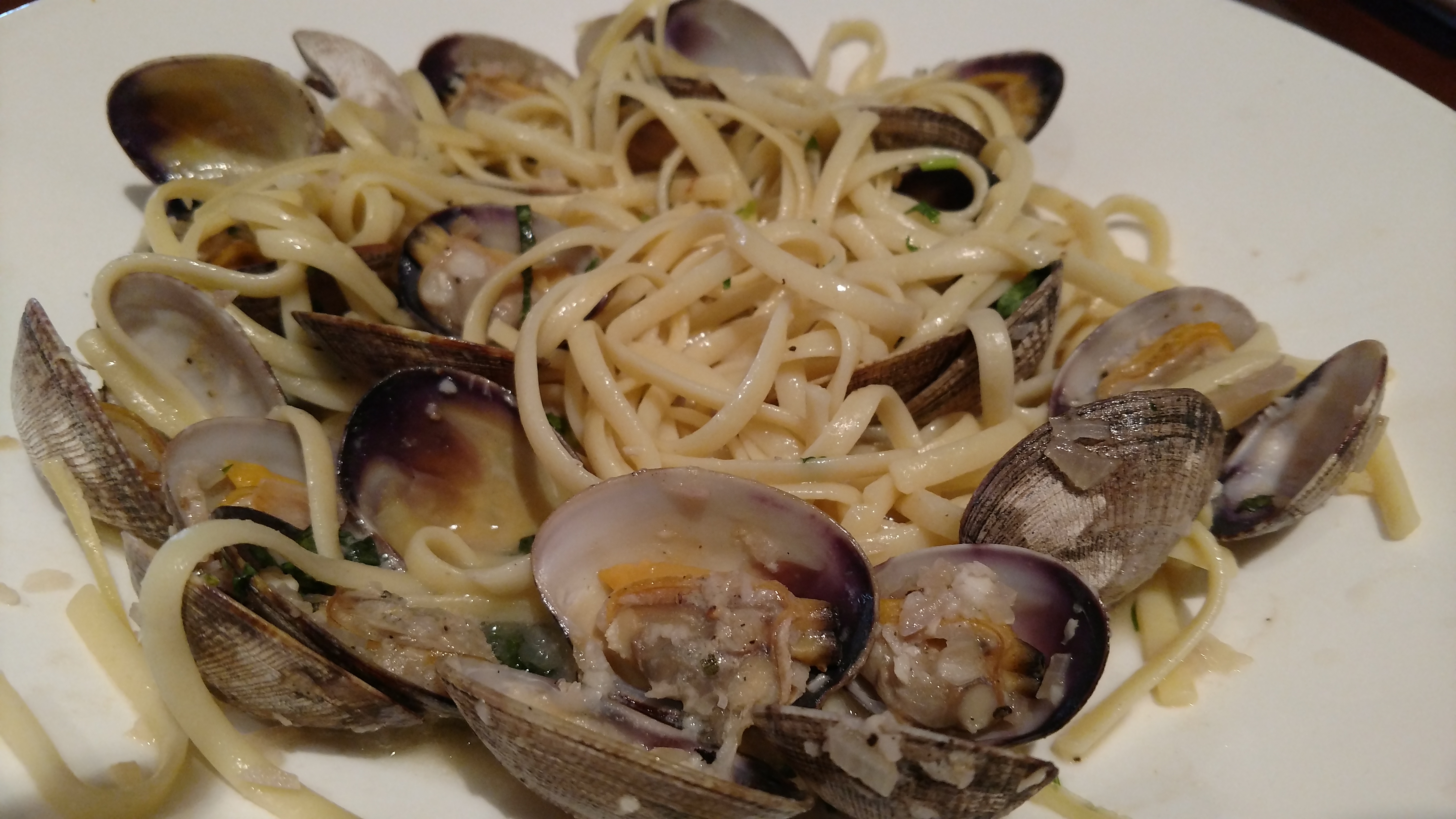 Clam Pasta- Finshed