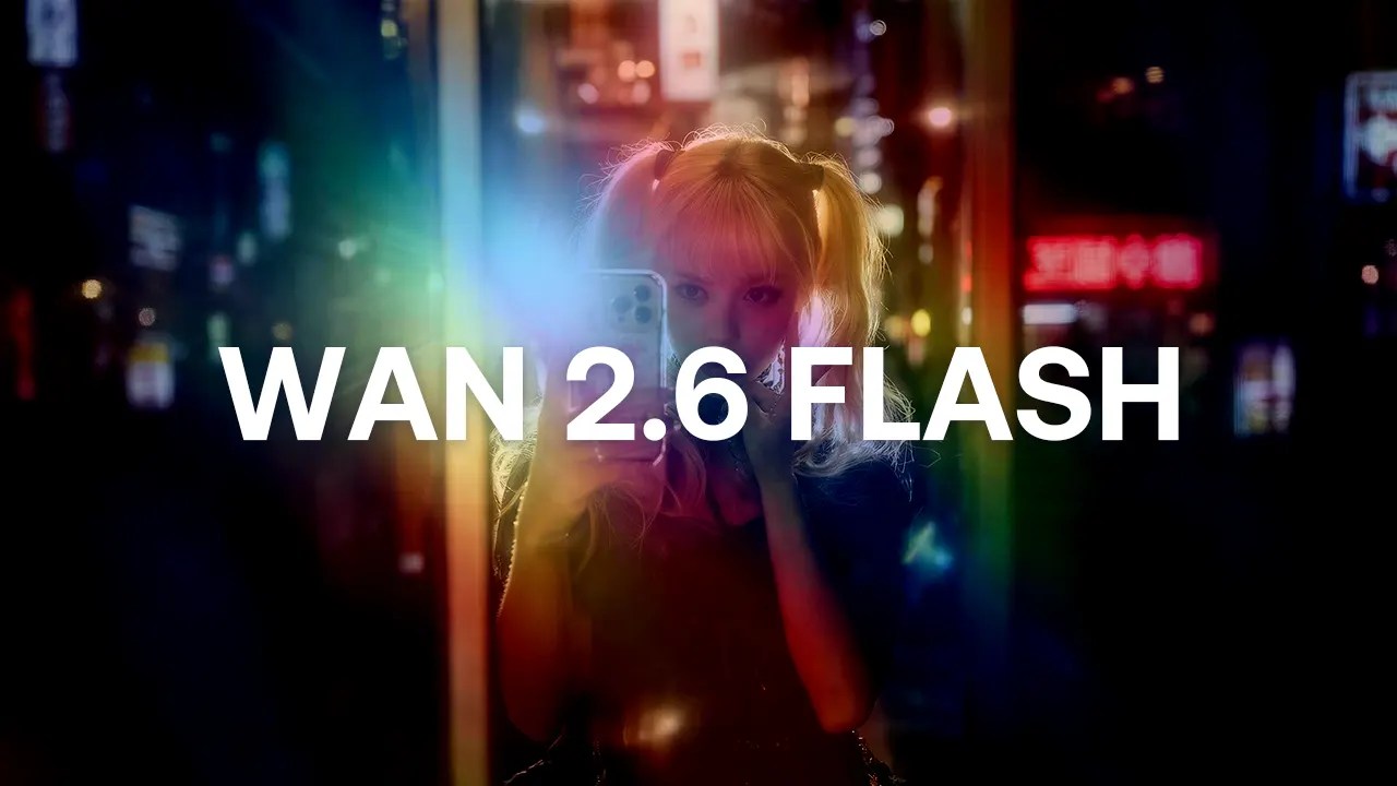 Wan 2.6 Flash: Fast Image to Video That Actually Works
