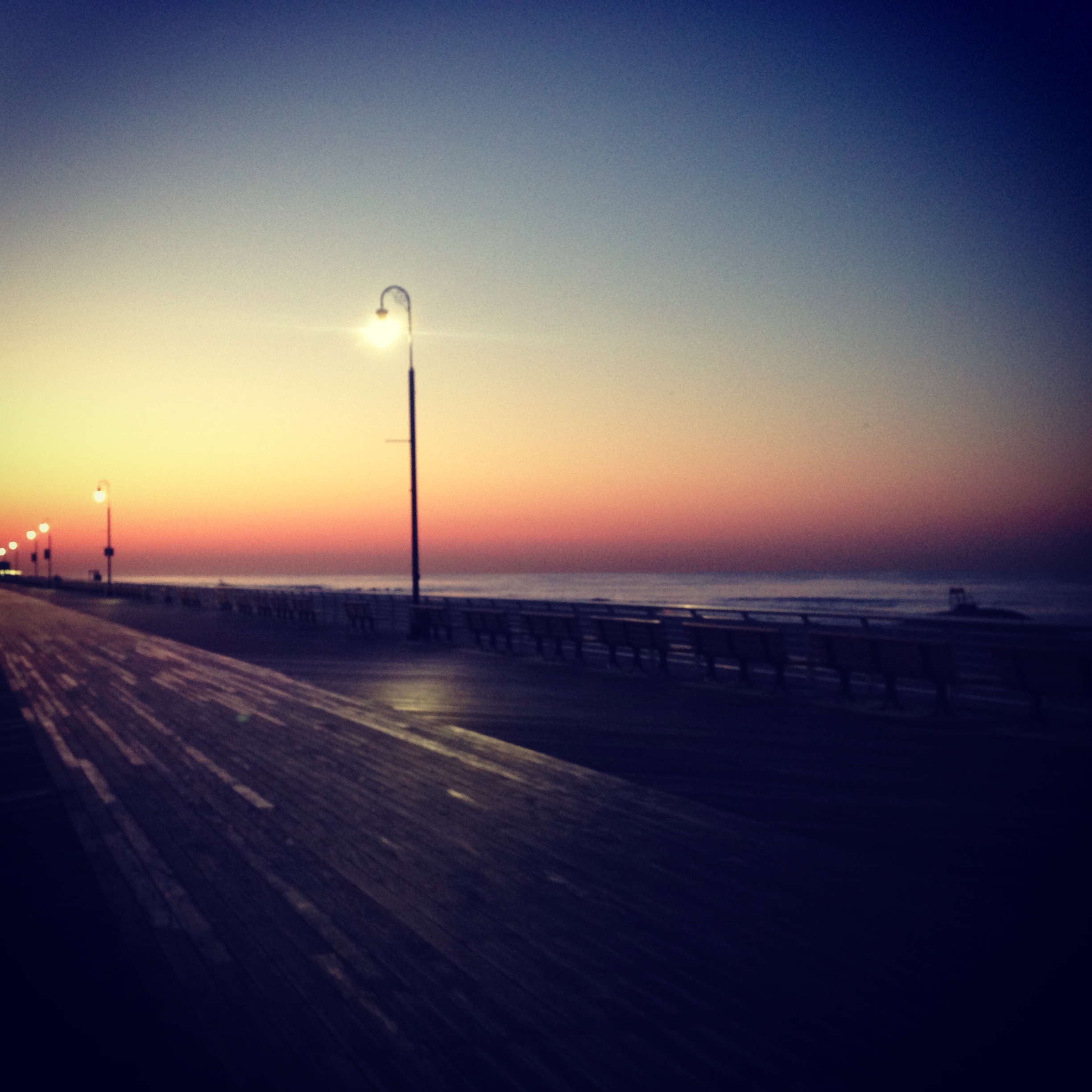 There's nothing like a sunrise run. Nothing.