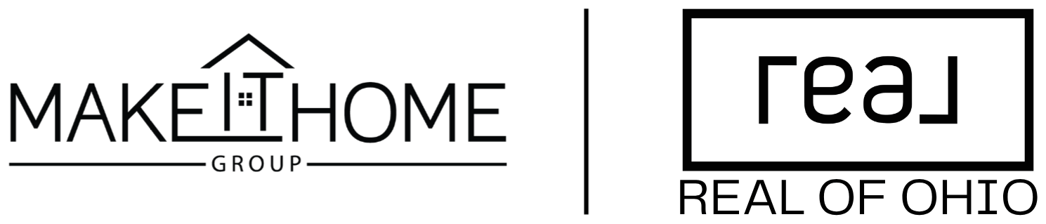 Combo logo for make it home group and real of ohio