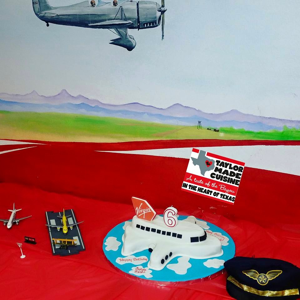 Flight Museum Birthday Cake