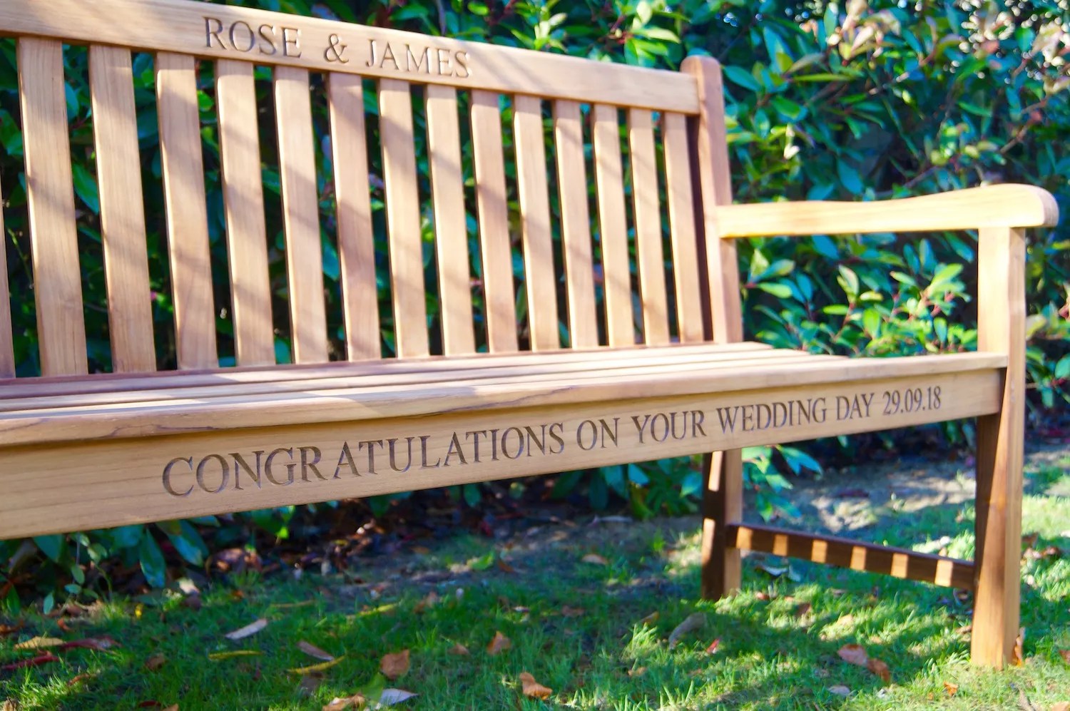 Anniversary rings celebrate marriage milestones and symbolize a couple's love. Engraved Memorial Benches Makemesomethingspecial Com
