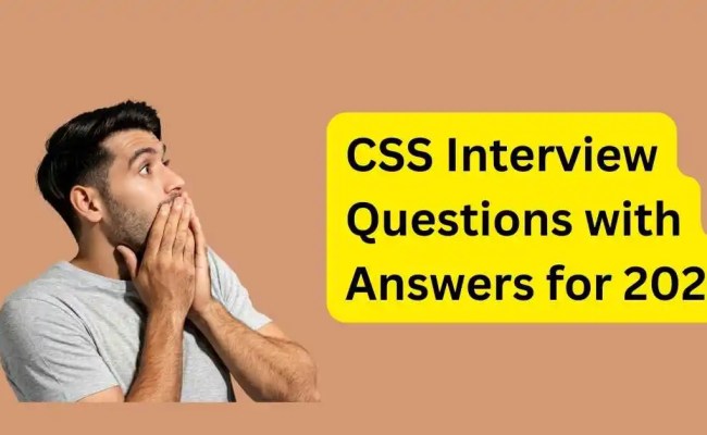 Basic CSS Interview Questions With Answers For 2025 - Makemychance