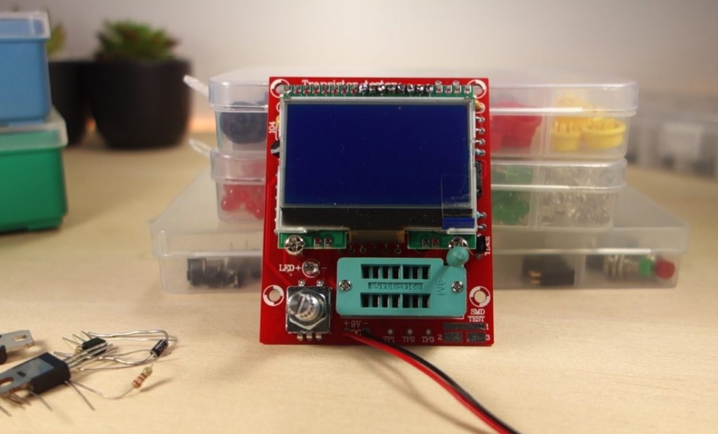 Diy Transistor Tester Kit Review Hiland M12864 Maker Advisor