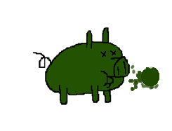 Zombie pig