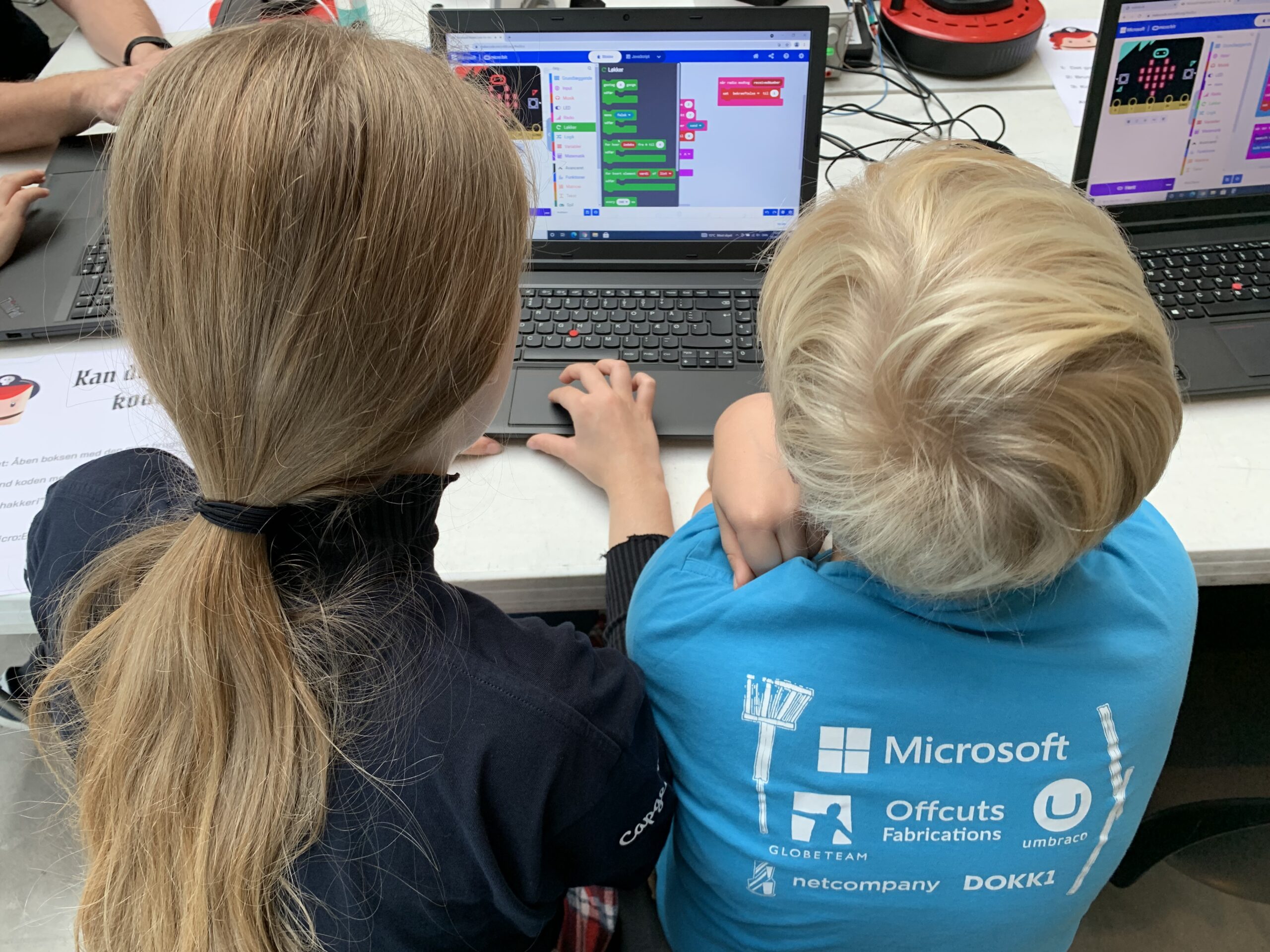 Coding Pirates  - Maker Faire Yearbook Photo