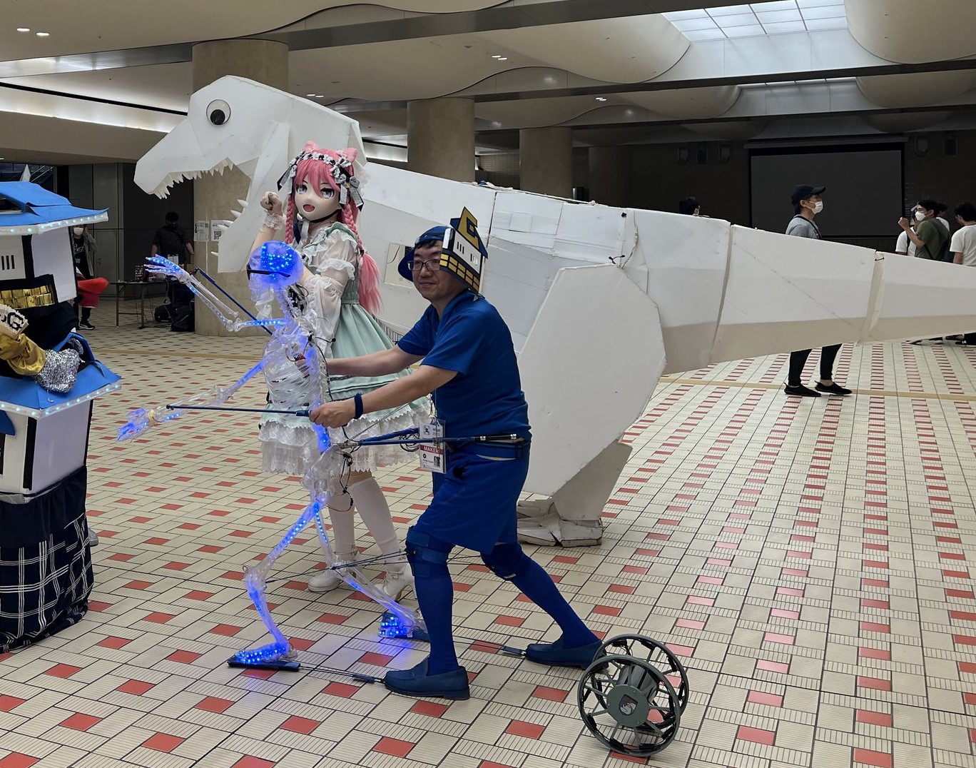 LED Front Skeleton Robot Additional Photo