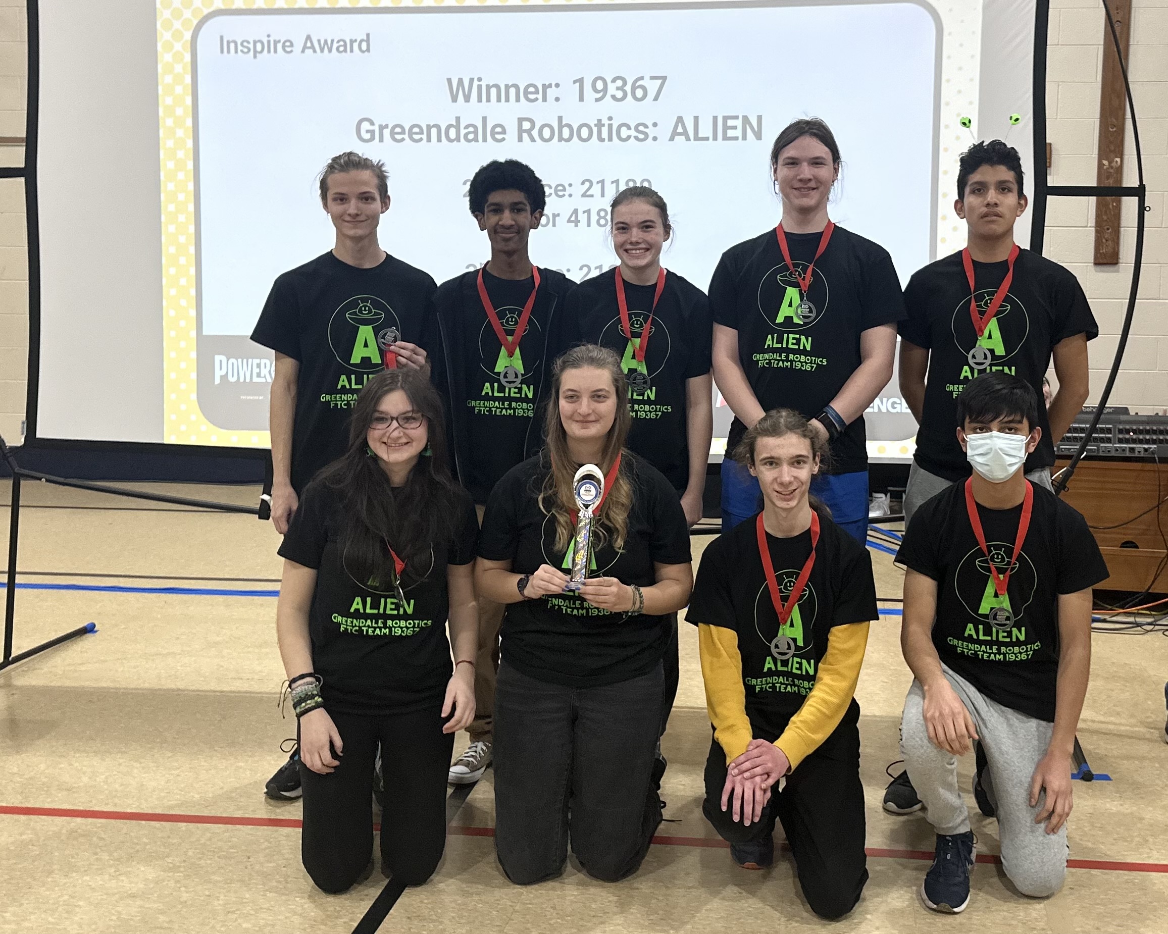 FIRST Tech Challenge Maker Faire Yearbook Photo