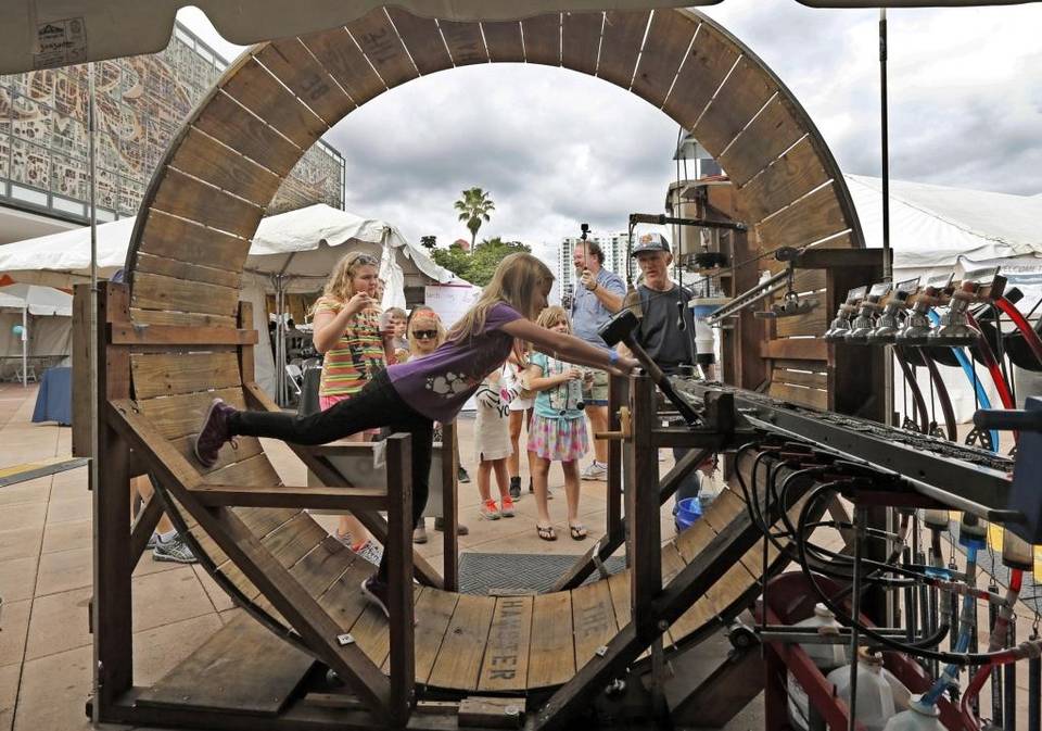 Hamster Time Snow Cones - Maker Faire Miami