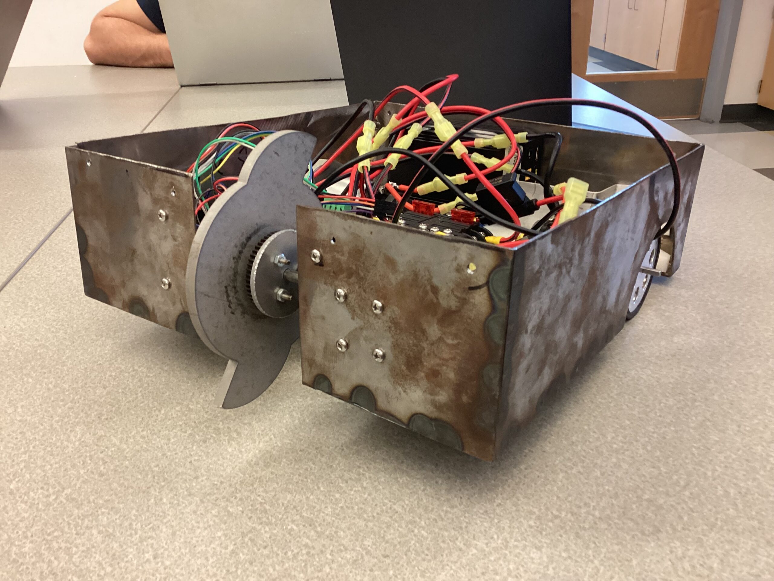 UWF Battlebots Maker Faire Yearbook Photo