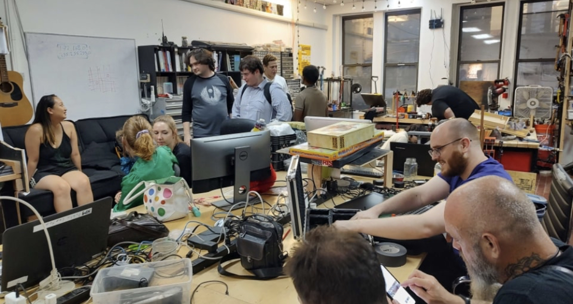 Hack Manhattan Maker Faire Yearbook Photo