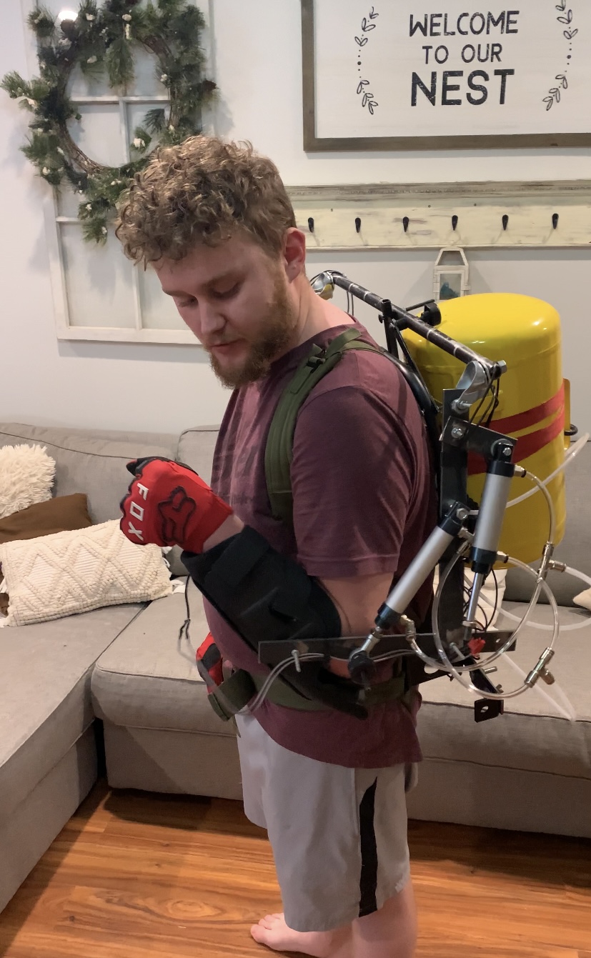 Landry’s Exoskeleton Suit - Maker Faire NW Arkansas