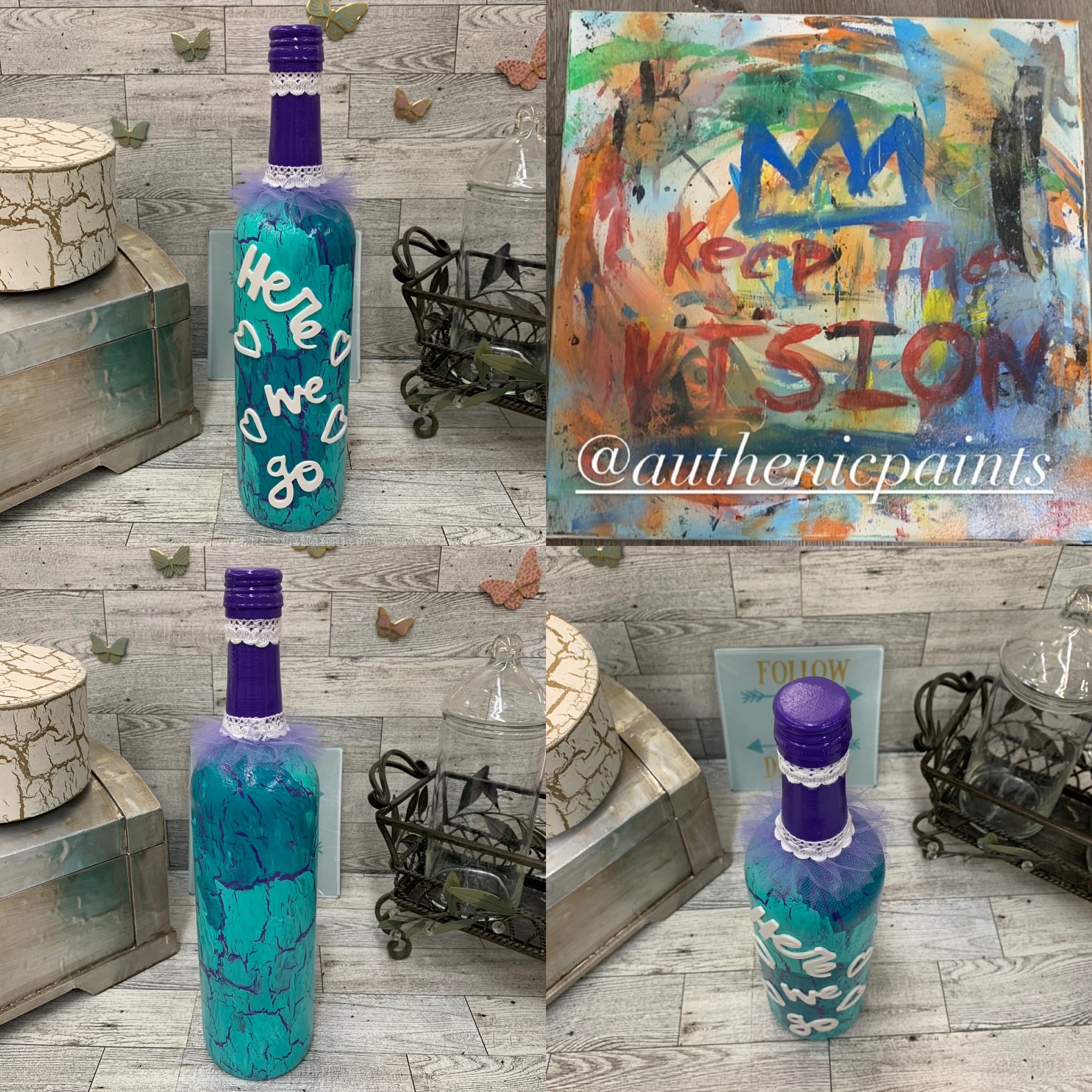 Live Canvas and Bottle Painting - Maker Faire Downtown Columbia