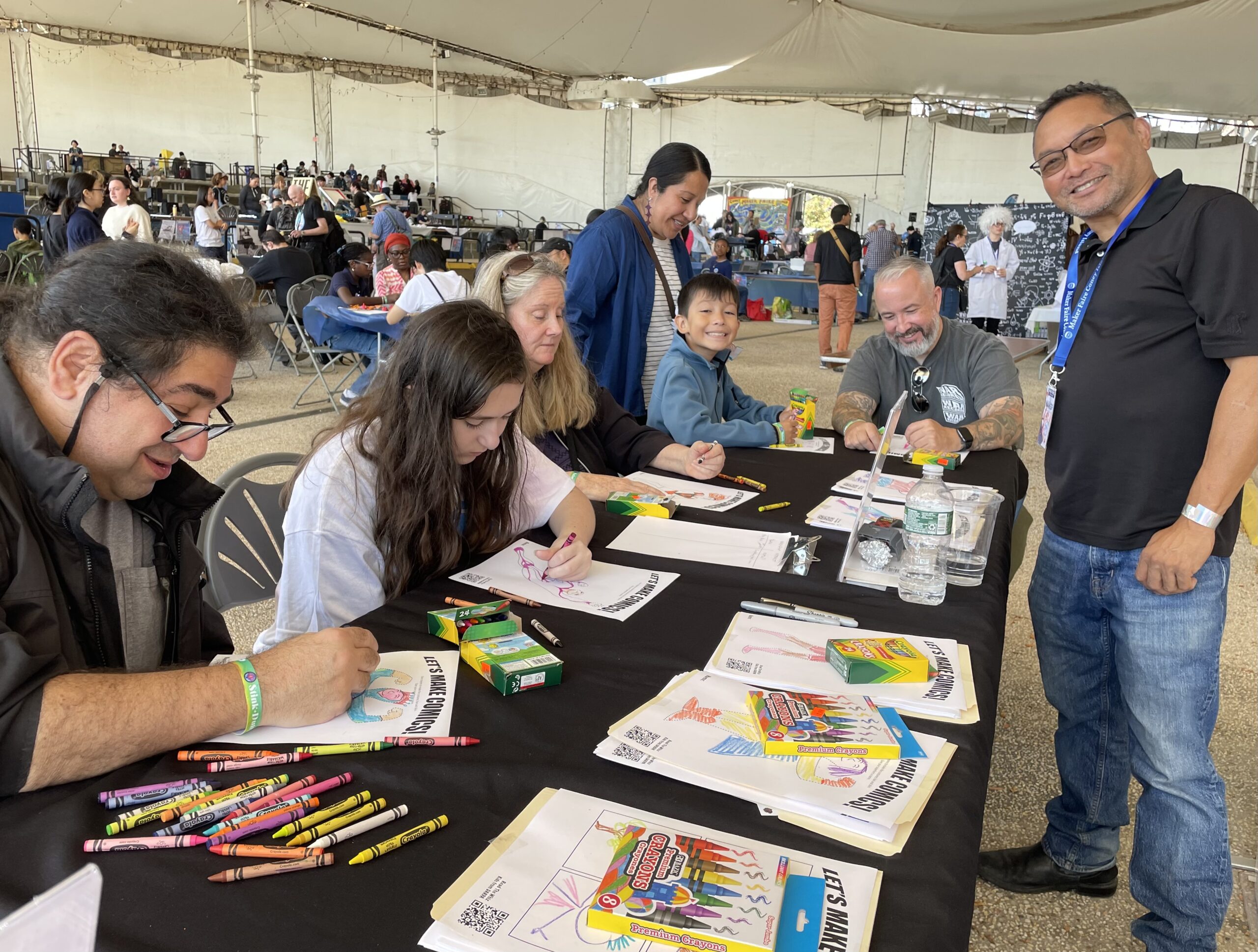 Let’s Make Comics - Maker Faire Rochester 2024