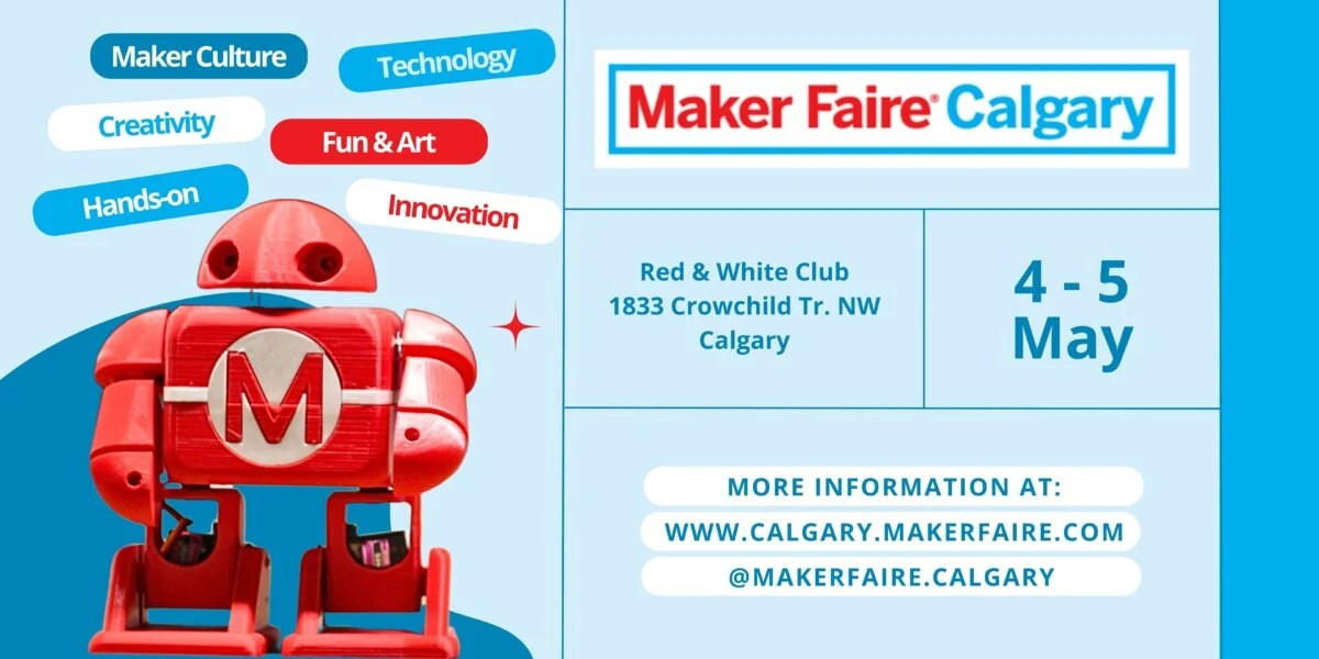 Maker Faire 2024 Calgary Custom Image