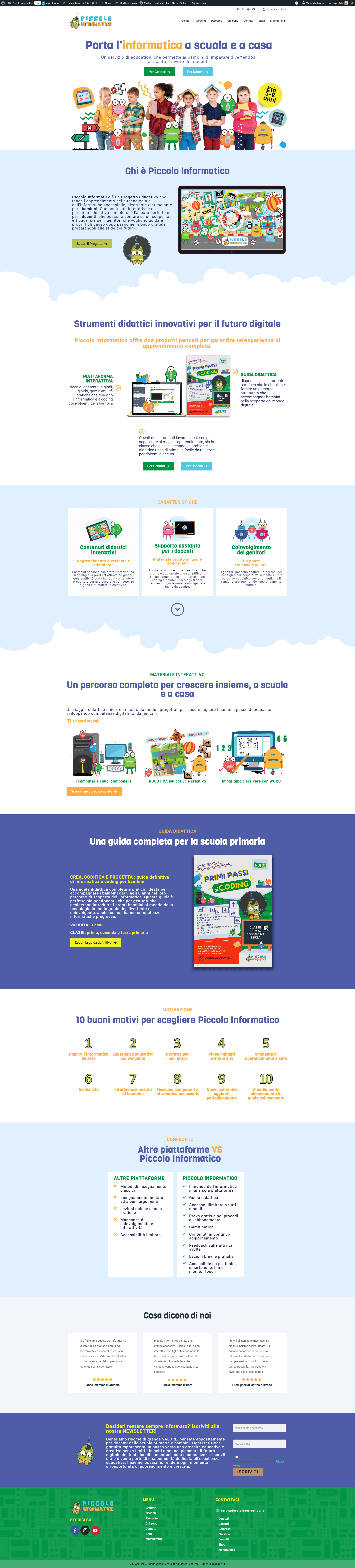 Piccolo Informatico - Maker Faire Rome 2024