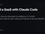 Build A Saas With Claude Code