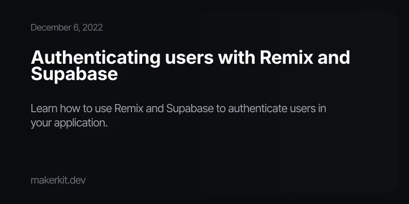 Authenticating Users With Remix And Supabase - Ultra HD 8K Sunset Images | Free Download