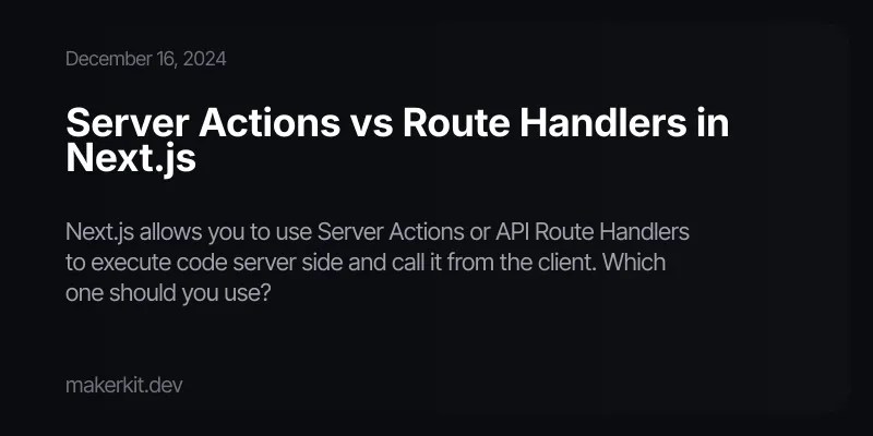 Server Actions Vs Api Route Handlers In Next Js When To Use Which - Download Ultra HD Colorful Art | Mobile