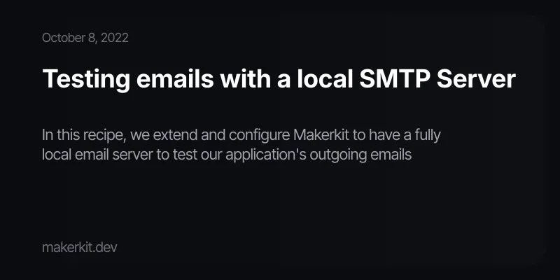Configuring A Local Test Email Server Blog - Download Classic Mountain Pattern | Full HD