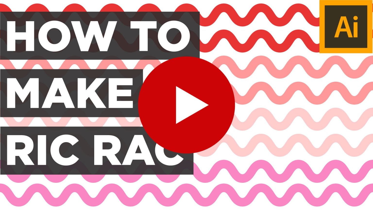 Ric Rac Line How to Create Ric-Rac in Illustrator - Maker Lex