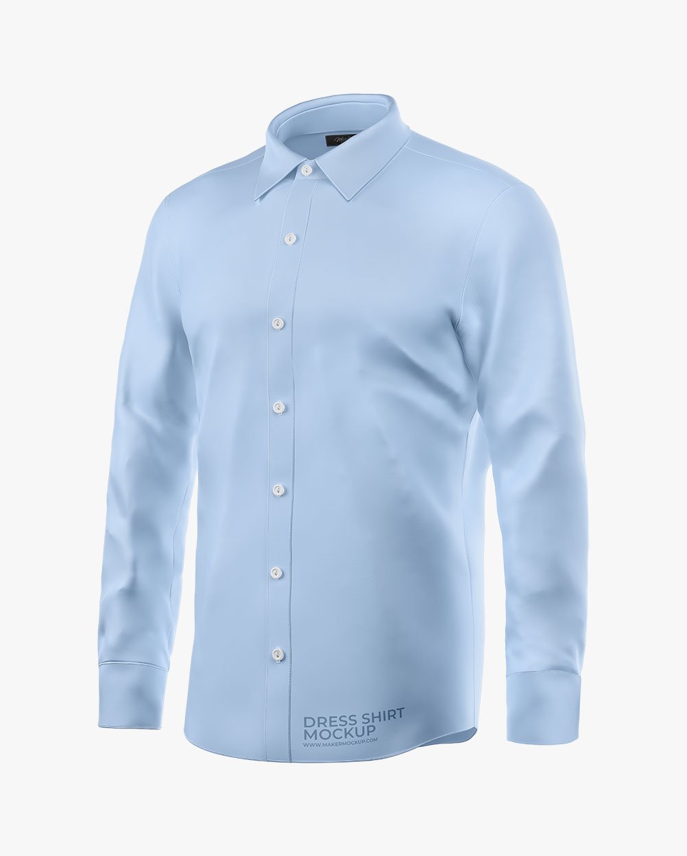 Every mockup is free, every mockup. Mockup Camisa Social Lateral Dress Shirt Maker Mockup
