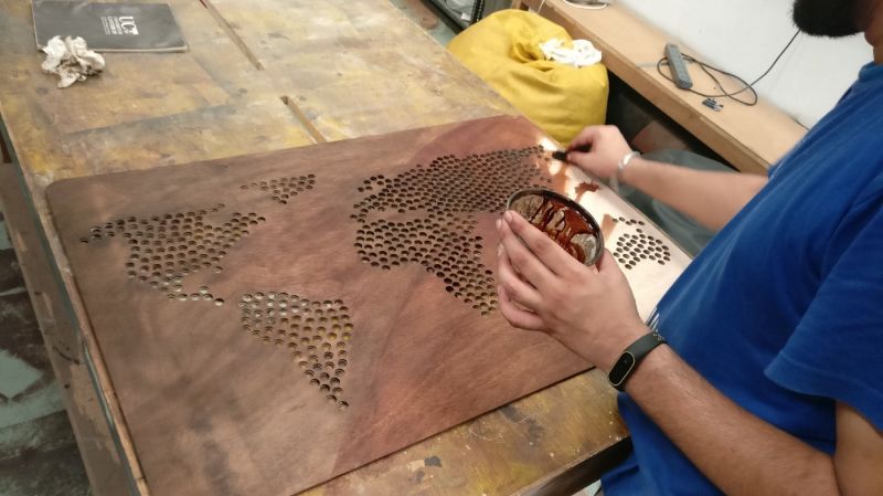 World Map Maker S Asylum - Download Creative Geometric Photo | High Resolution