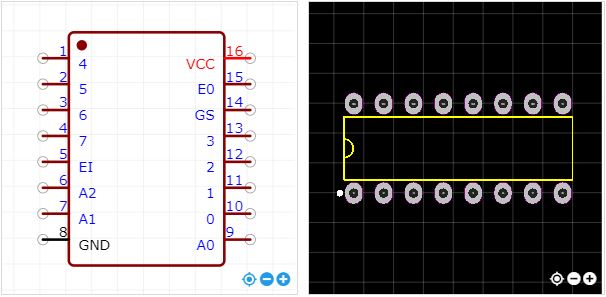 74148 IC line priority encoder | Makers Electronics