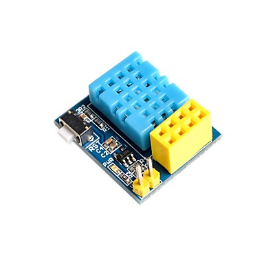 DHT11 Temperature & Humidity Sensor With WiFi ESP01 Pin