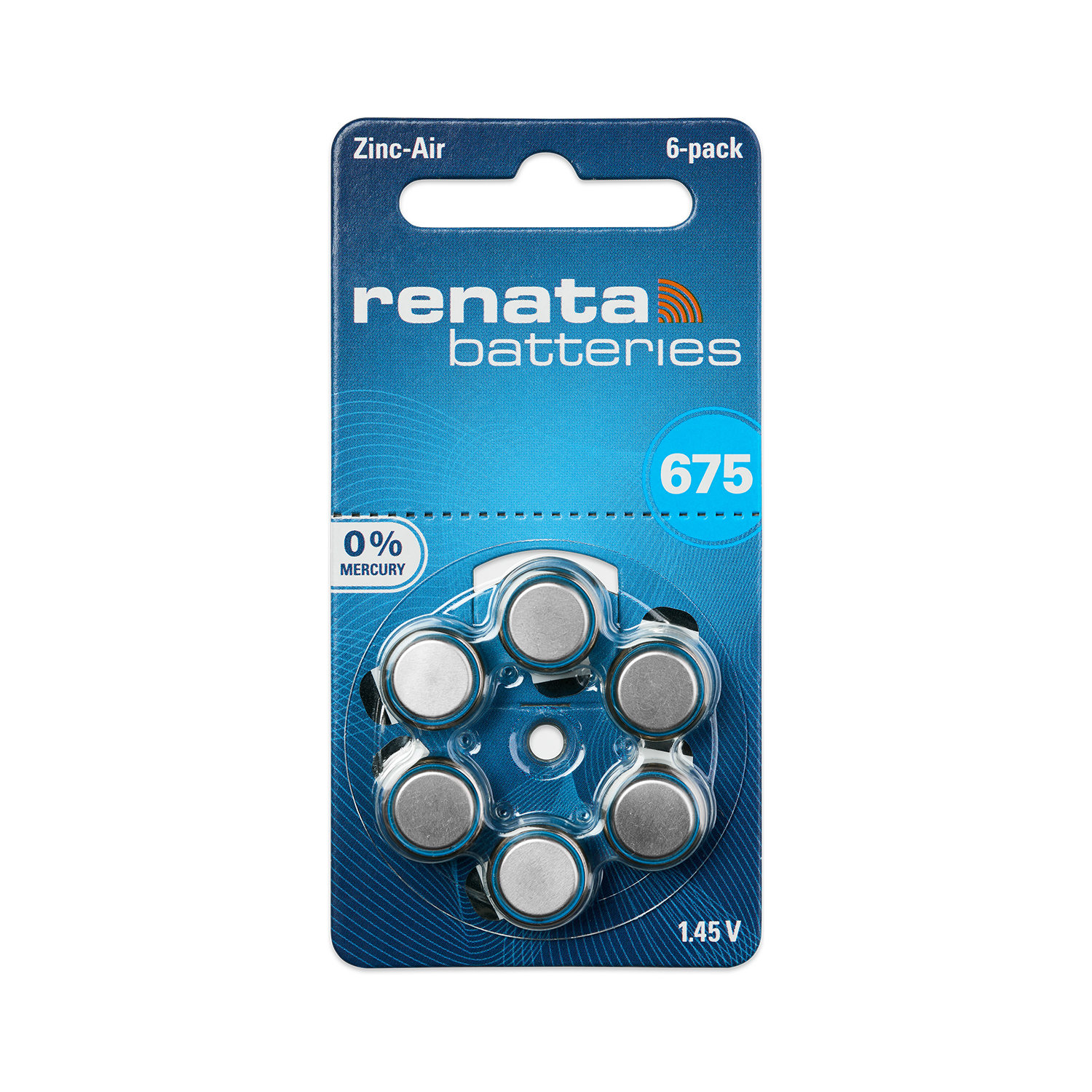 Renata Hearing Aid Batteries (Zinc Air) 1.45V 660mAh Makers Electronics