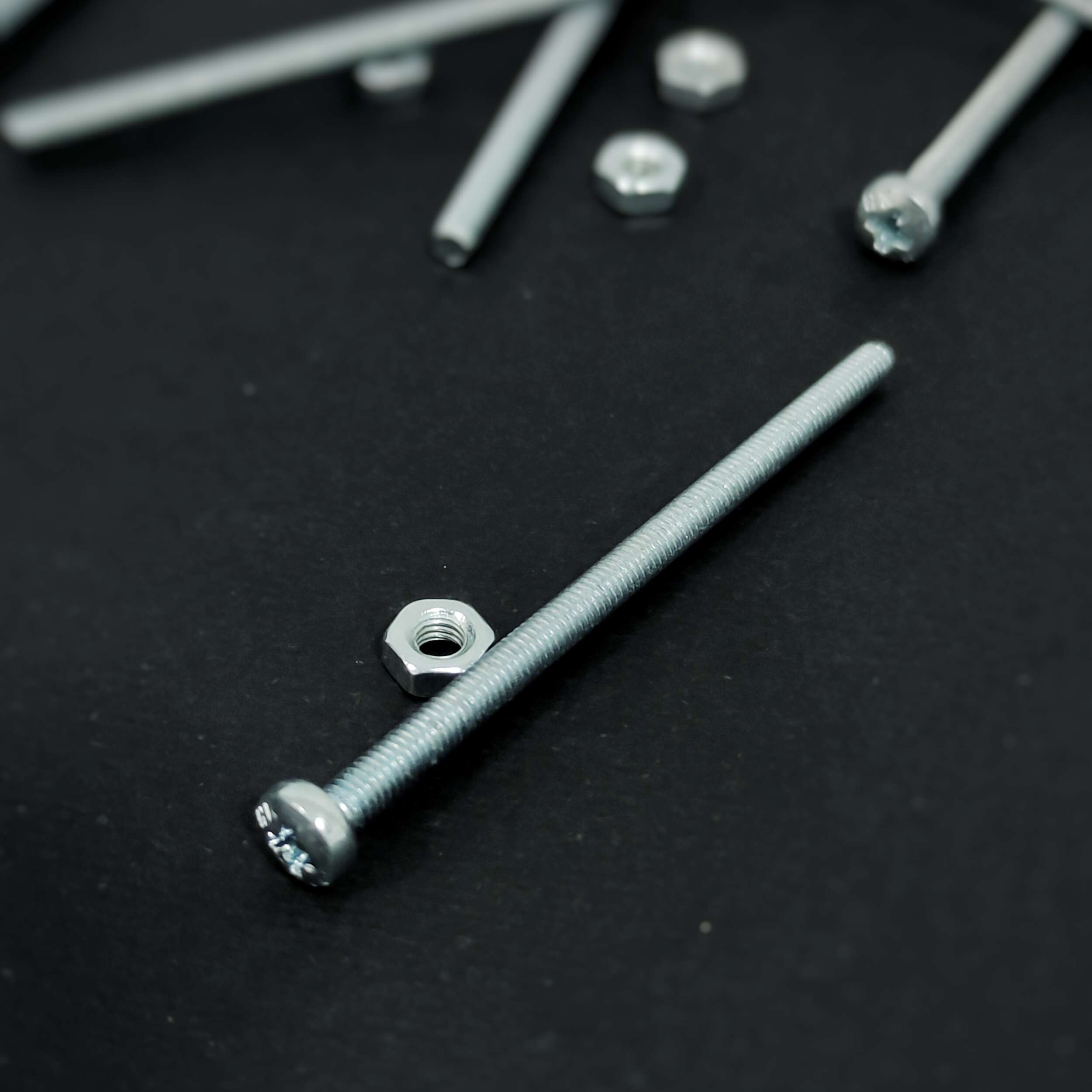 Screw M3mm*5cm + Nuts (10Pcs) Makers Electronics