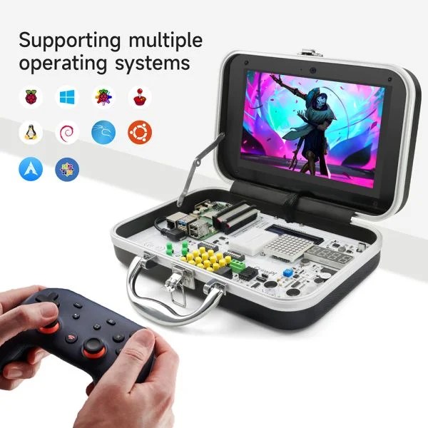 ELECROW CrowPi All-in-one Raspberry Pi Learning Programming Ki - Image 4