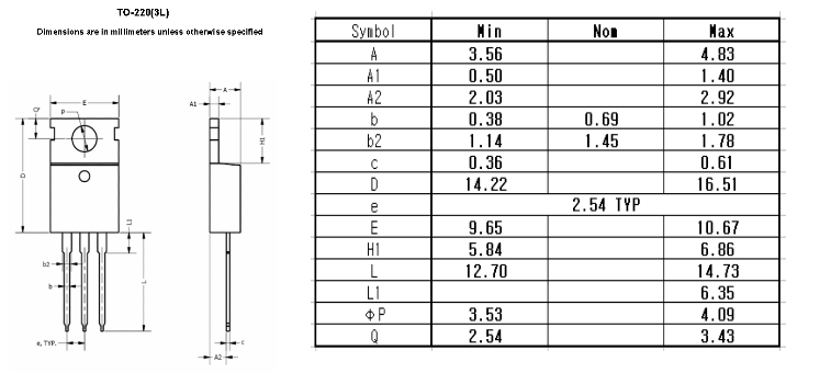 Magnachip MMF60R580PTH N-Channel MOSFET Power Transistor – TO-220 (5-Pack)