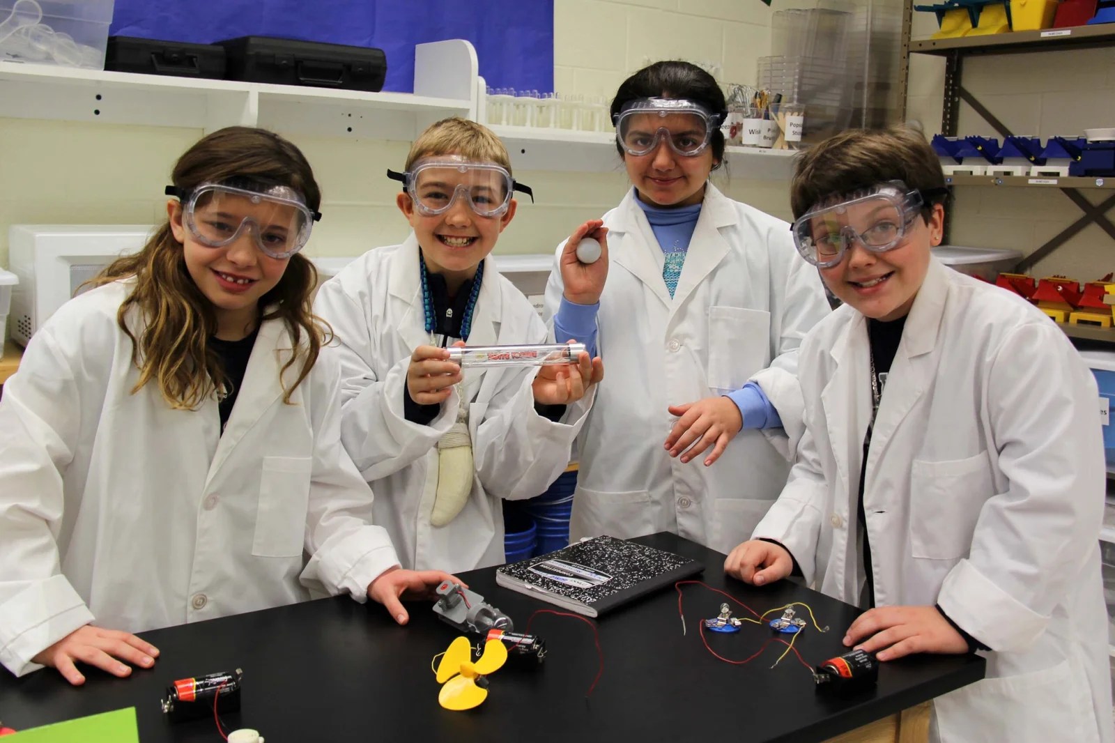 Students in STEM Lab