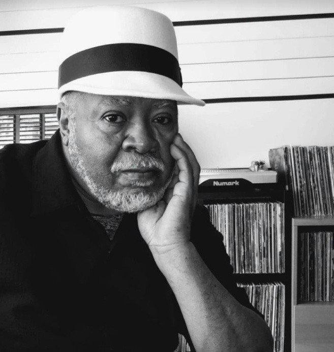 Photo of Jay McGee in black and white