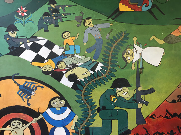 Chalatenango Massacres mural