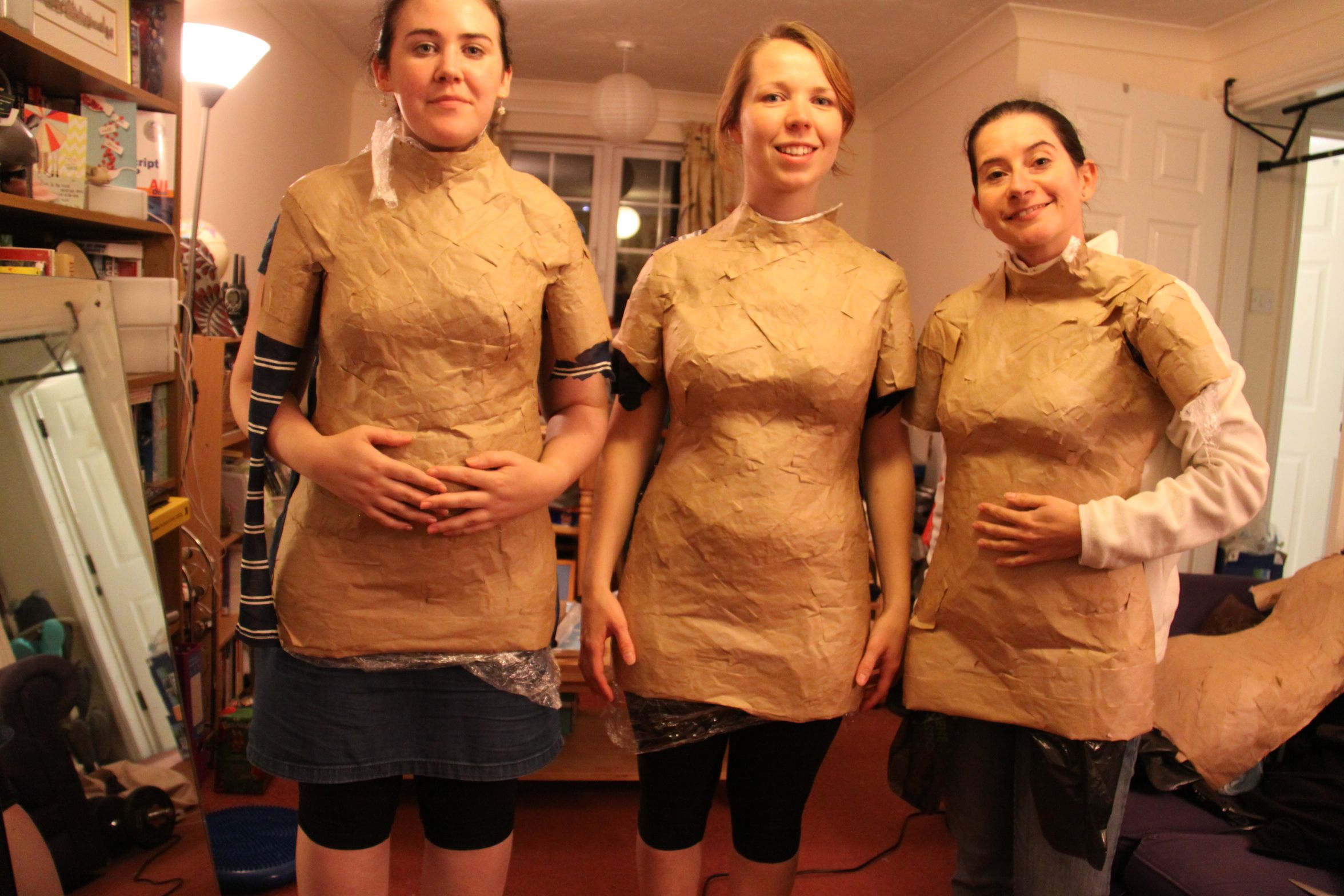 How To Make A Paper Tape Dress Form Part 1 Make Sew Do