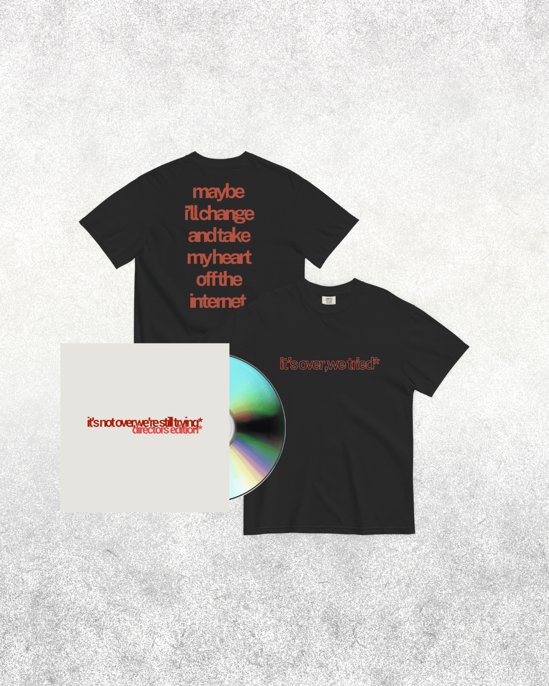 ''maybe i'll take my heart off the internet.'' - tshirt bundle