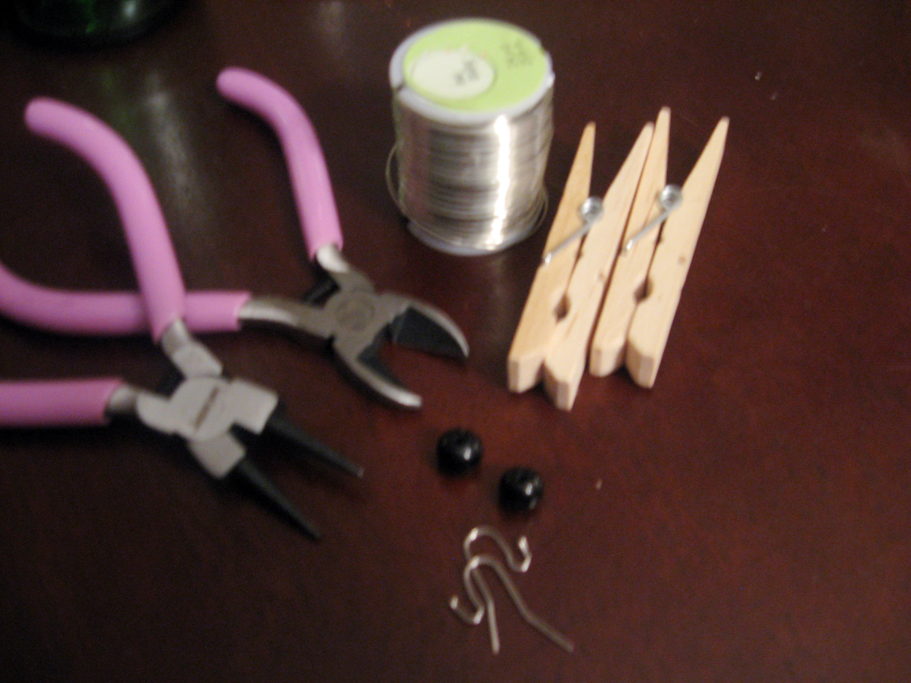 DIY Clothespin Wire Earrings Make Something Mondays