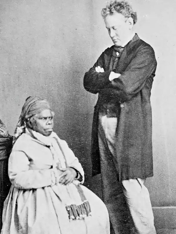 Truganini with her British captors