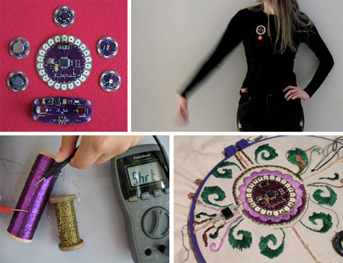 Leah Buechley’s LilyPad Arduino workshop in Amsterdam 4/15-4/18