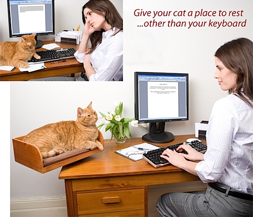 Remake: desktop cat bed