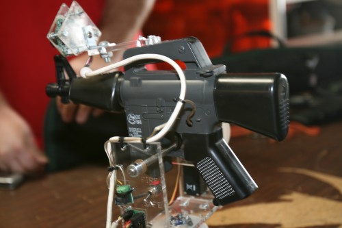 Computer-controlled Airsoft gun