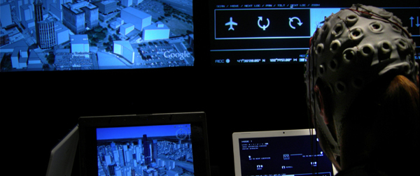 Brainloop allows you to mentally navigate Google earth