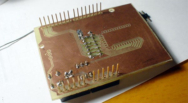 Arduino Bluetooth shield in the works