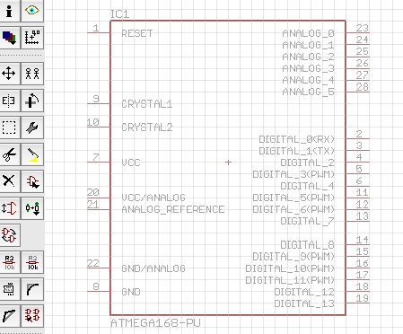 Arduino AVR library for EAGLE