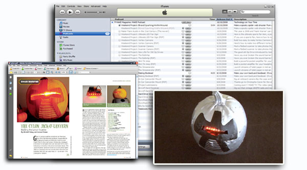 Not so lazy Sunday… Weekend Project – Cylon Jack “O Lantern